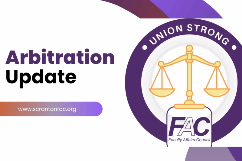 Sabbatical Compensation Arbitration